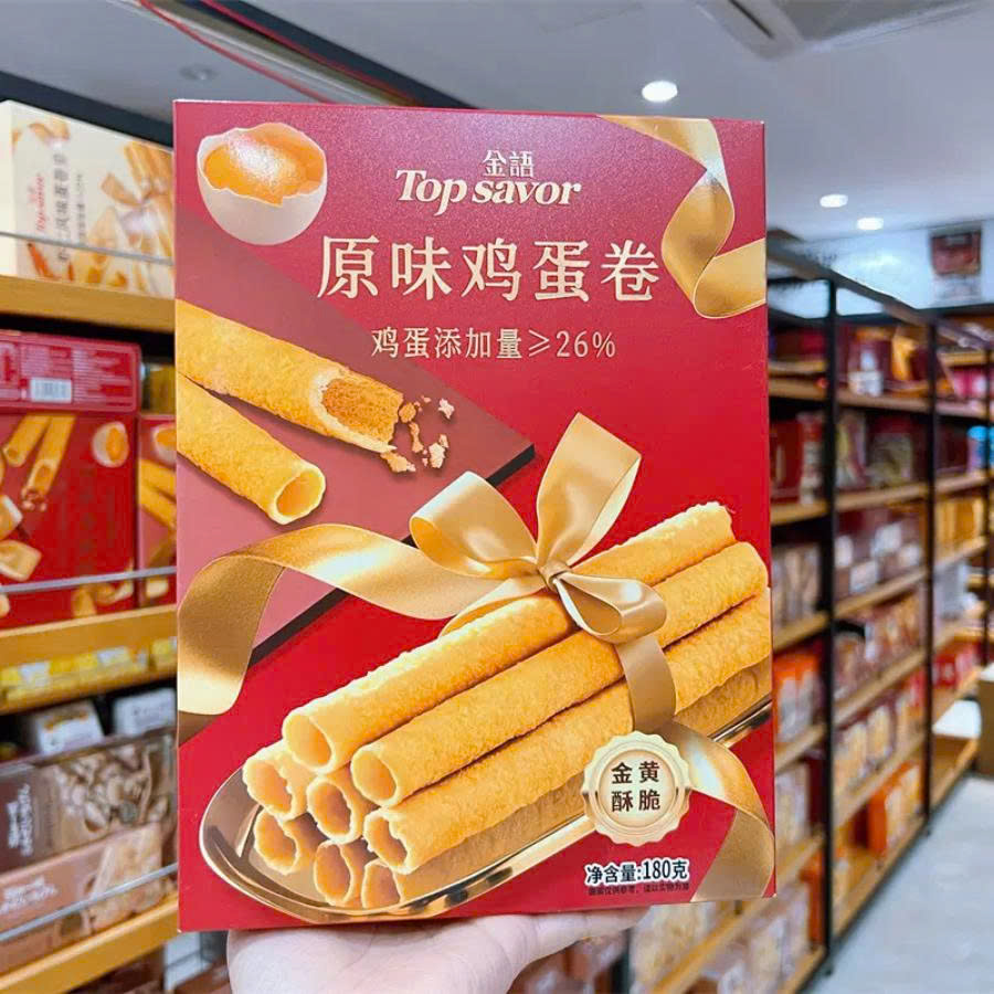 Bánh trứng cuôn Đài Loan